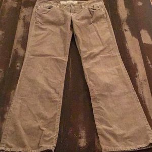 Loft Tan Cords- Size 8 Long - Slim Boot
